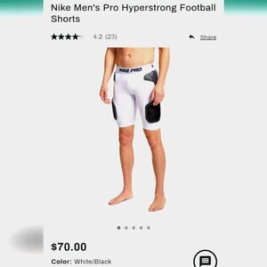 Nike HyperStrong Football Shorts